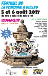 Festival BD La Fontaine à Bulles 2017